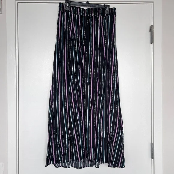 NWT Striped Maxi Skirt (1X) - Picture 4 of 11